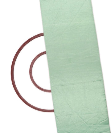 mint green colour plain santoon fabric